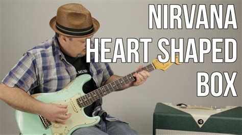 heart shaped box electric guitar chords|heart shaped box nurvana guitar.